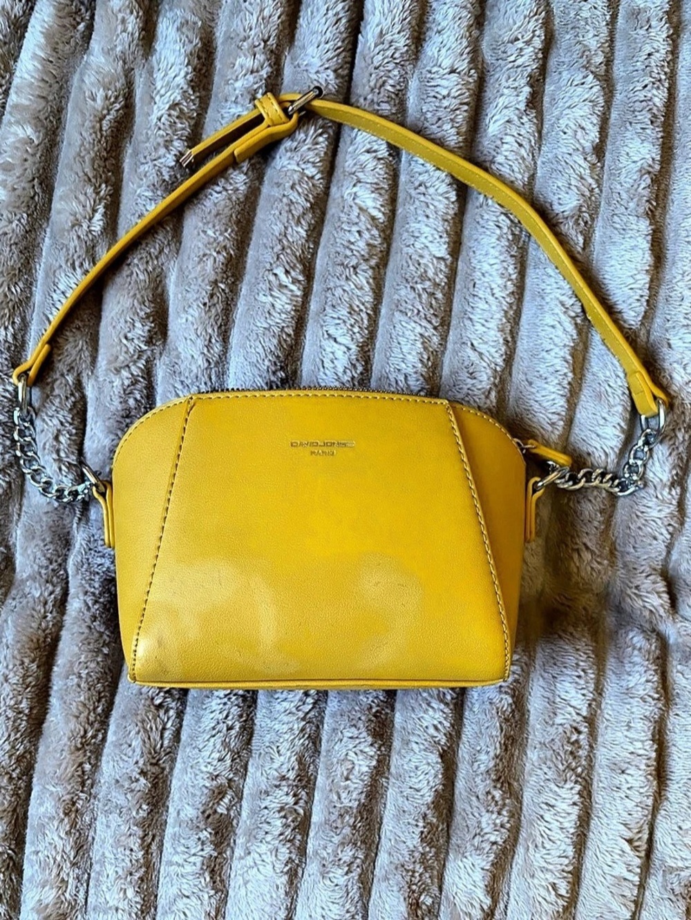 David Jones Paris Crossbody Bag in Yellow